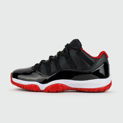 JORDAN AIR 11 NEGRO ROJO