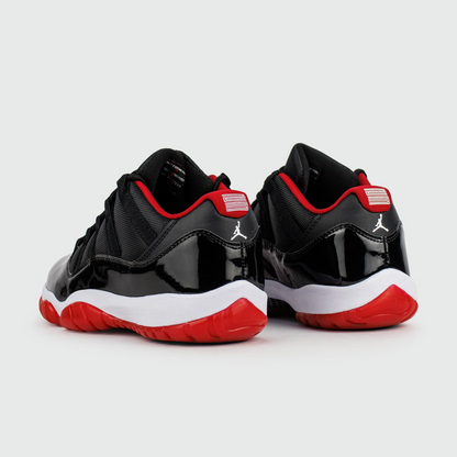 JORDAN AIR 11 NEGRO ROJO