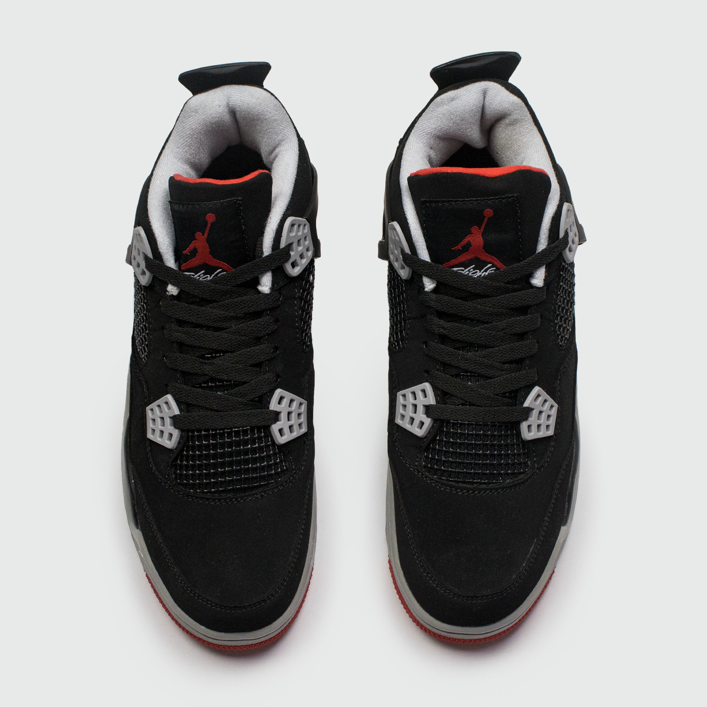 JORDAN AIR RETRO 4 NEGRO GRIS ROJO