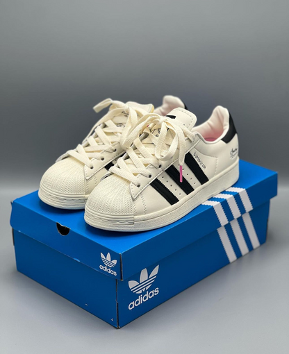 ADIDAS SUPERSTAR SARAIVA BLANCA NEGRO