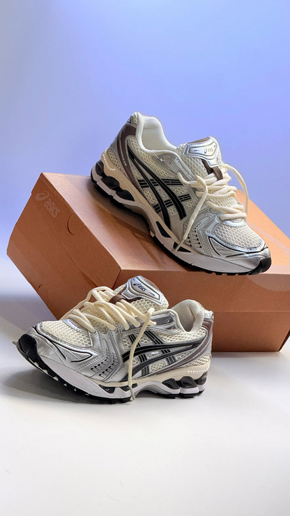 ASICS KAYANO-14 BLANCO GRIS
