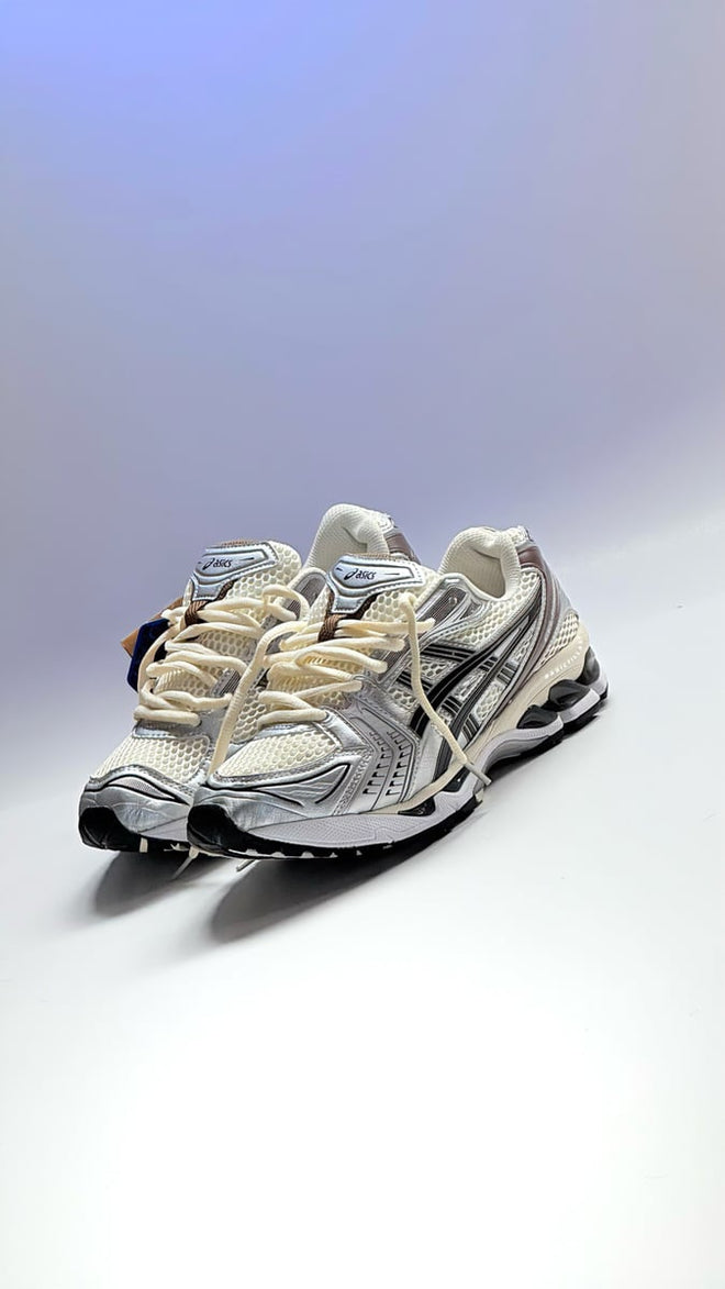 ASICS KAYANO-14 BLANCO GRIS