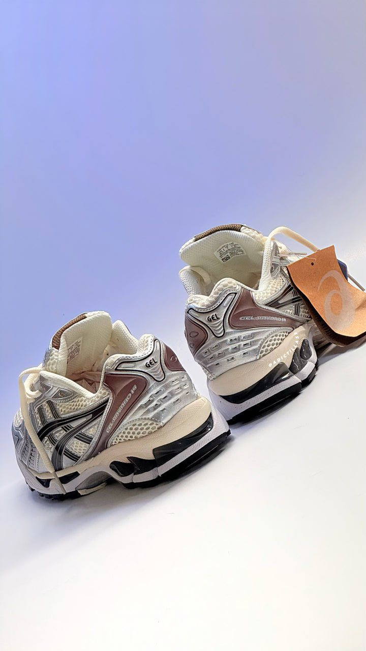 ASICS KAYANO-14 BLANCO GRIS