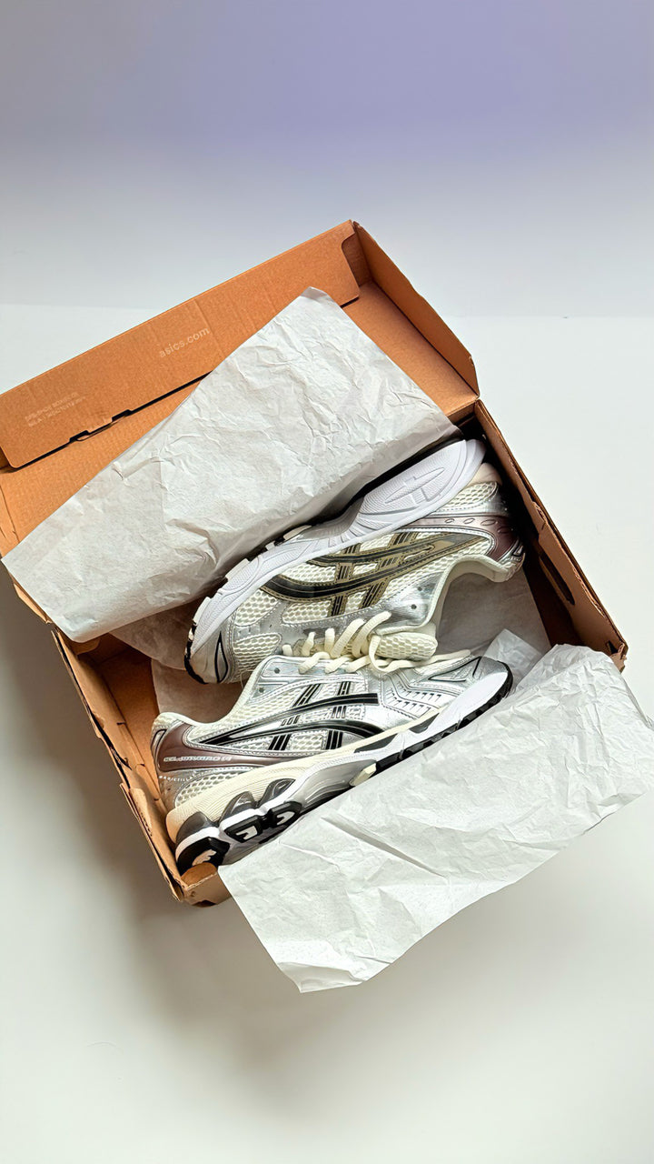 ASICS KAYANO-14 BLANCO GRIS