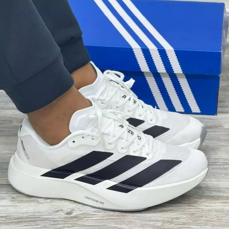 ADIDAS ADIZERO EVO SL BLANCO NEGRO