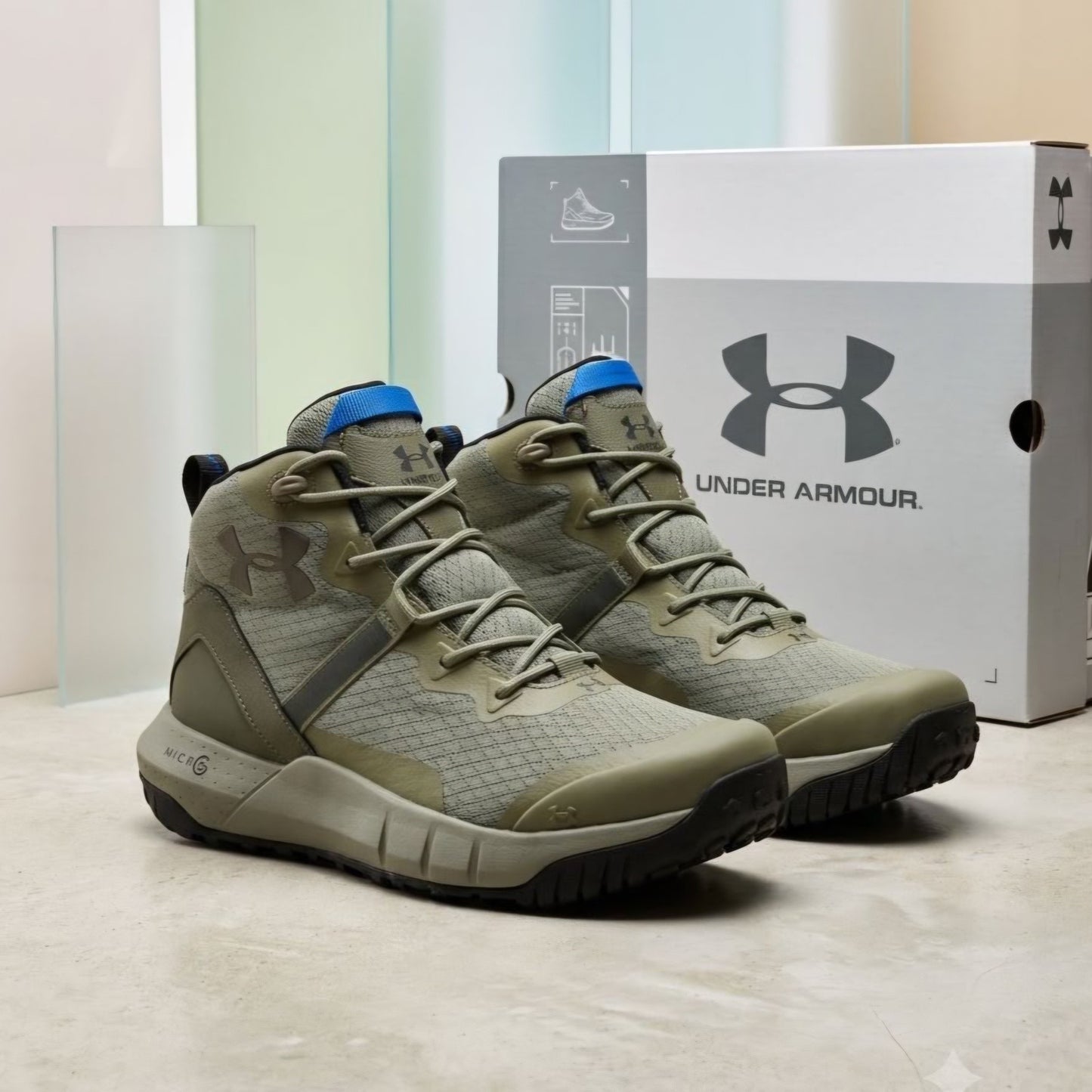 Bota Under Armour Micro G Verde