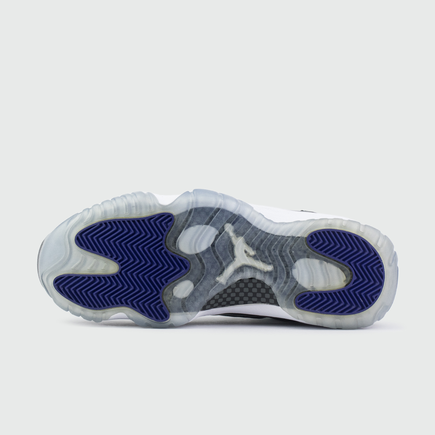 JORDAN AIR  11 NEGRO BLANCO