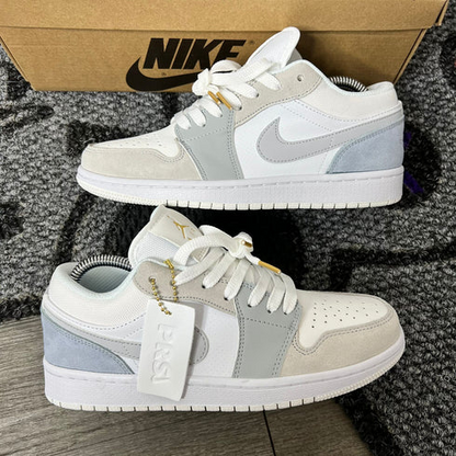 NIKE AIR JORDAN 1 PARIS GRIS BLANCO
