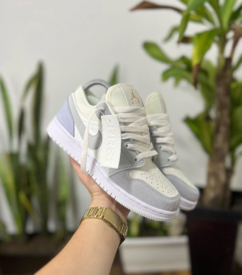 NIKE AIR JORDAN 1 PARIS GRIS BLANCO