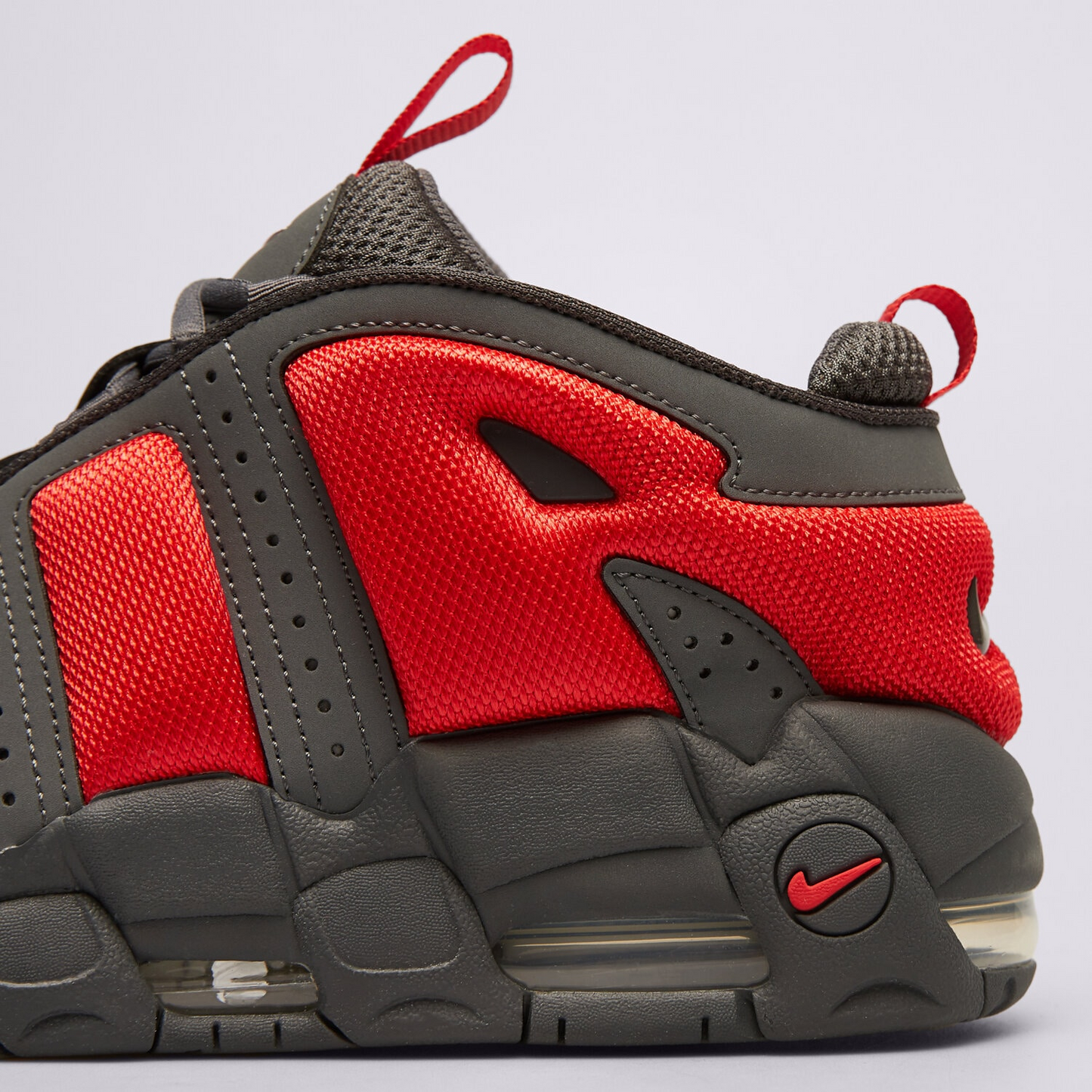 NIKE AIR UPTEMPO GRIS ROJA