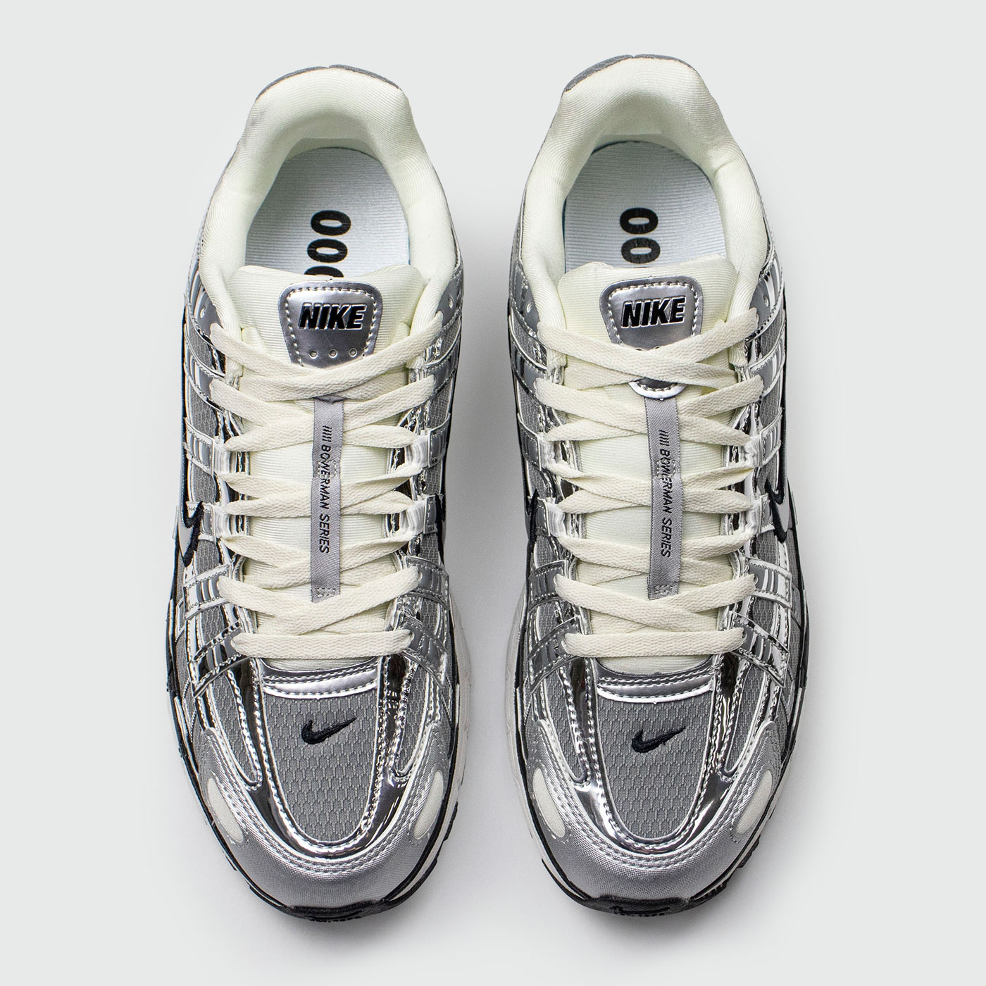 NIKE P-6000 PLATA METALIZADO