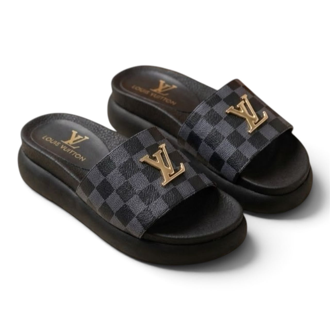 Sandalia Louis Vuitton Negra