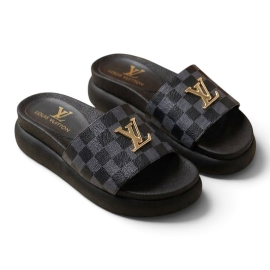Sandalia Louis Vuitton Negra