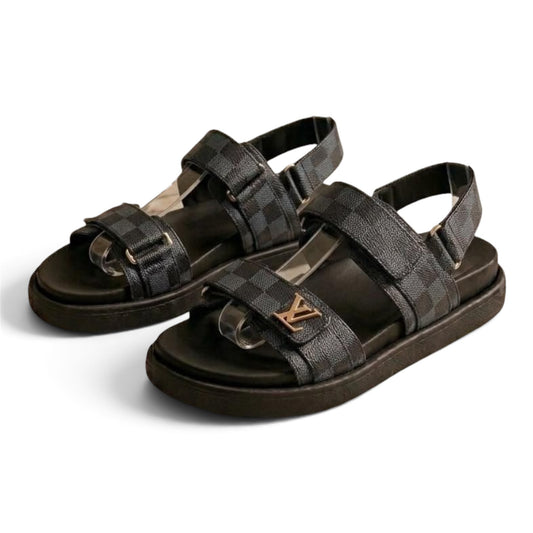 Sandalia Louis Vuitton Negra