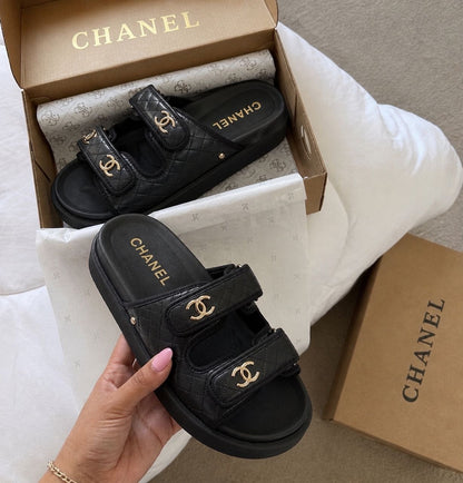 Sandalia Chanel Negra