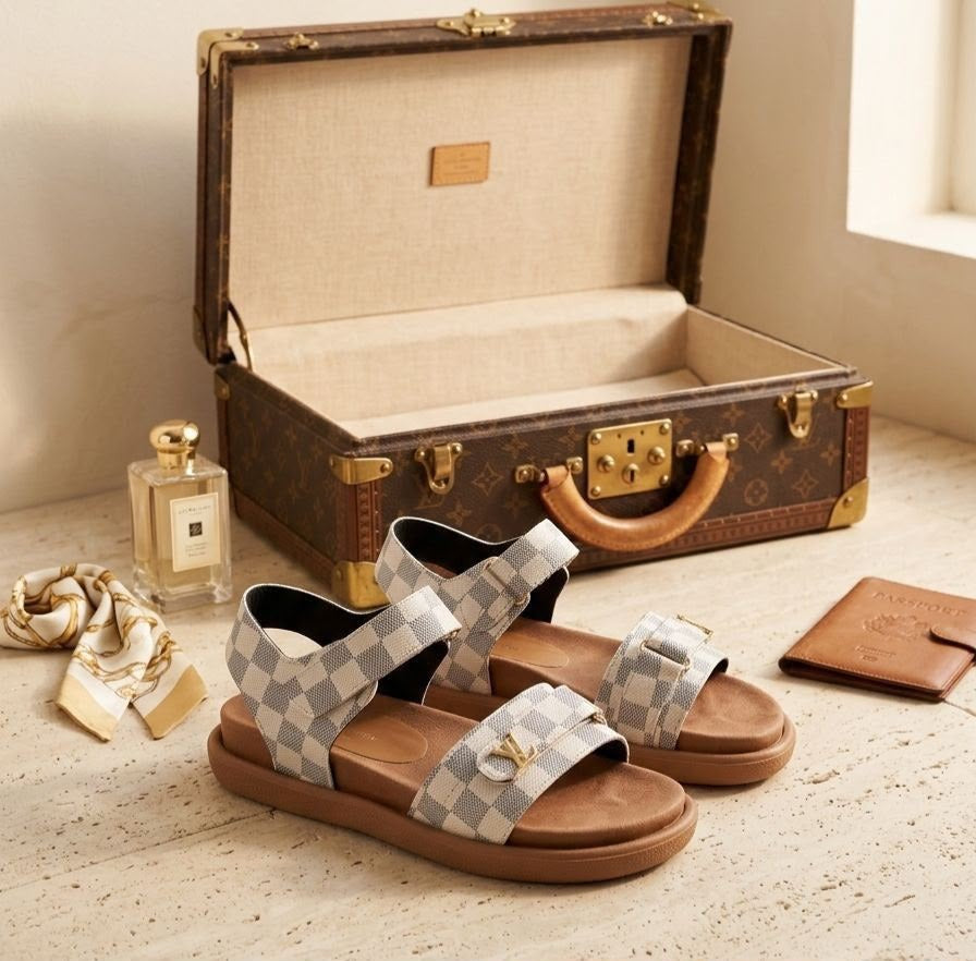 Sandalia Louis Vuitton Cafe