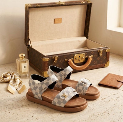 Sandalia Louis Vuitton Cafe