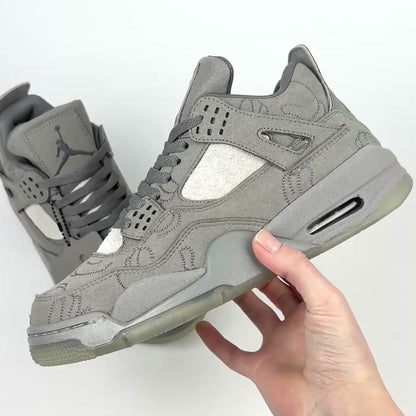 JORDAN AIR RETRO 4 GRIS